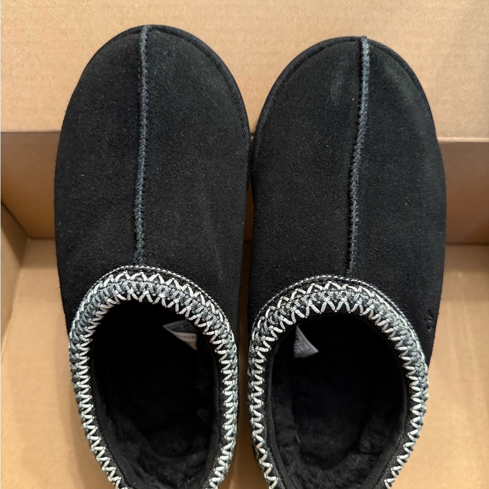 Brand New UGG Tasman Slippers Black 8